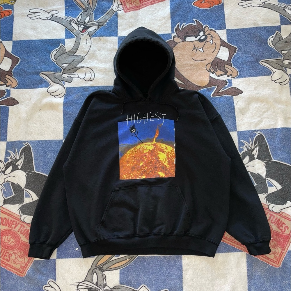 highest in the room hoodie yellow